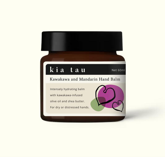Kawakawa + Mandarin  Hand Balm