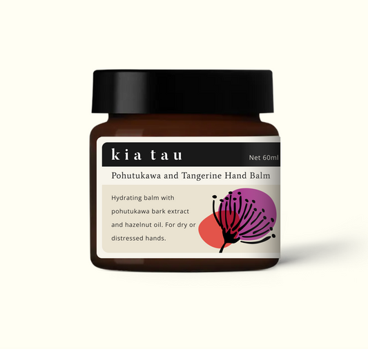 Pōhutukawa + Tangerine Hand Balm